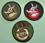 PCUK logo patches (velcro back)